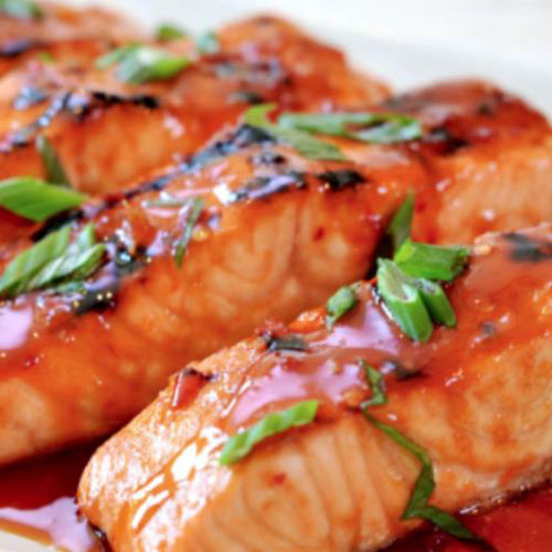 Seared Grilled Salmon